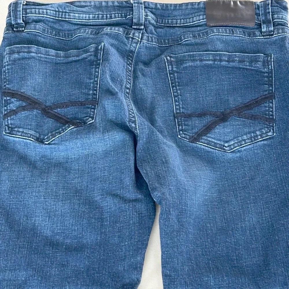 TK Axel‎ Jeans Mens 38x30 Blue Bondi Slim Bootcut Stretch Denim Casual Rugged